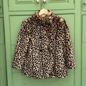 Crewcuts Faux Leopard Coat